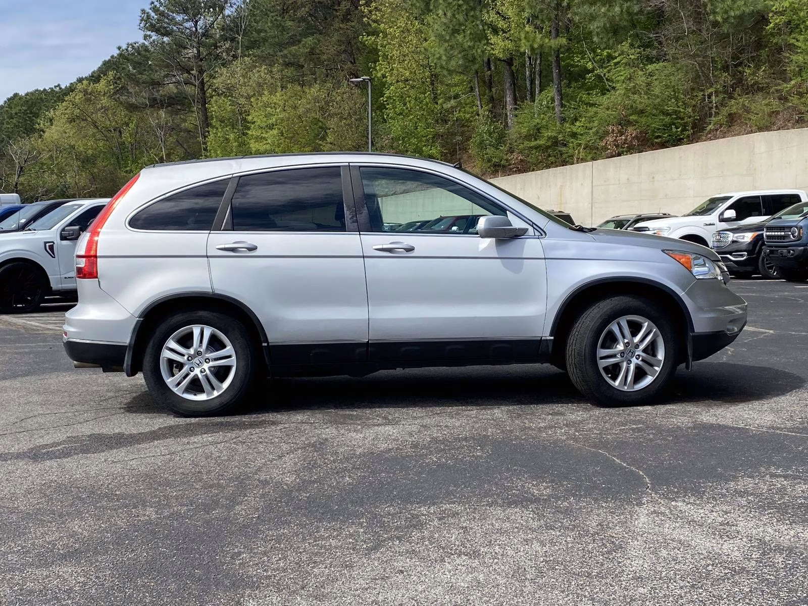 2010 Alabaster Silver Metallic Honda CR-V EX-L 4X4 SUV