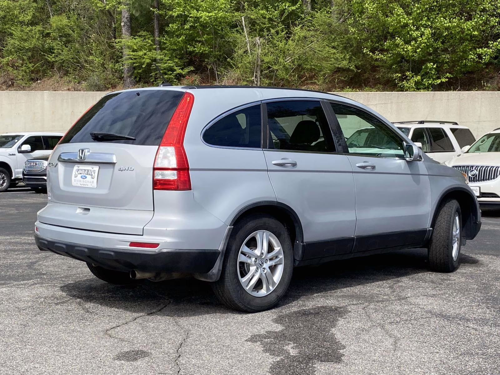 2010 Alabaster Silver Metallic Honda CR-V EX-L 4X4 SUV