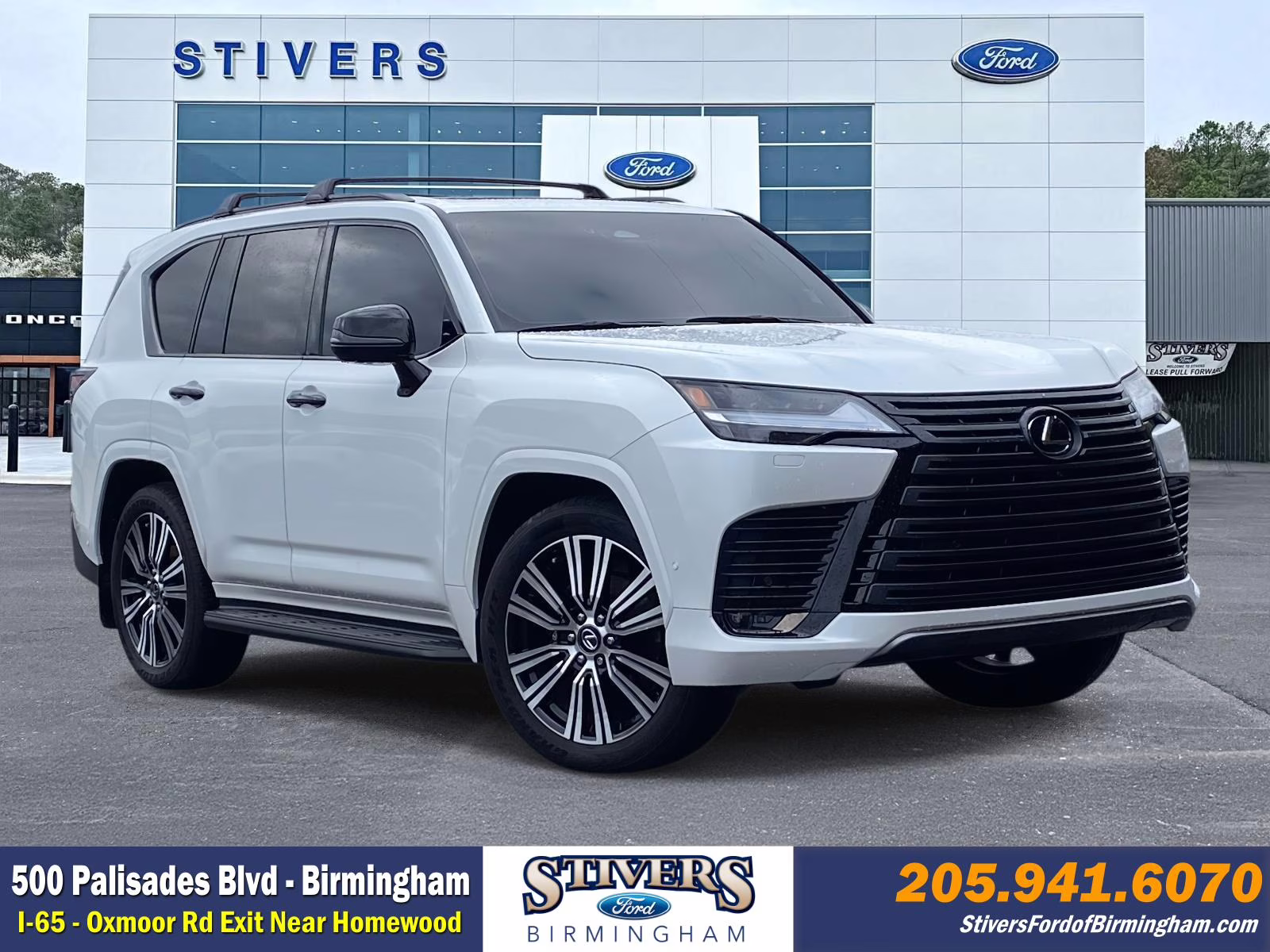 2025 Eminent White Pearl Lexus LX 700h Luxury 4X4 SUV