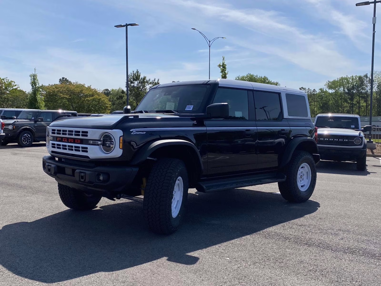 2026 Shadow Black Ford Bronco Heritage Edition 4X4 SUV