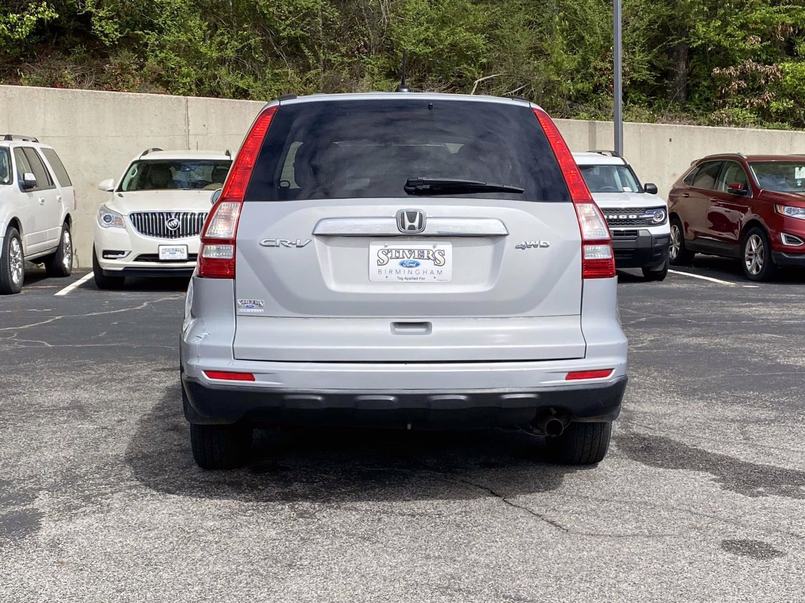 2010 Alabaster Silver Metallic Honda CR-V EX-L 4X4 SUV