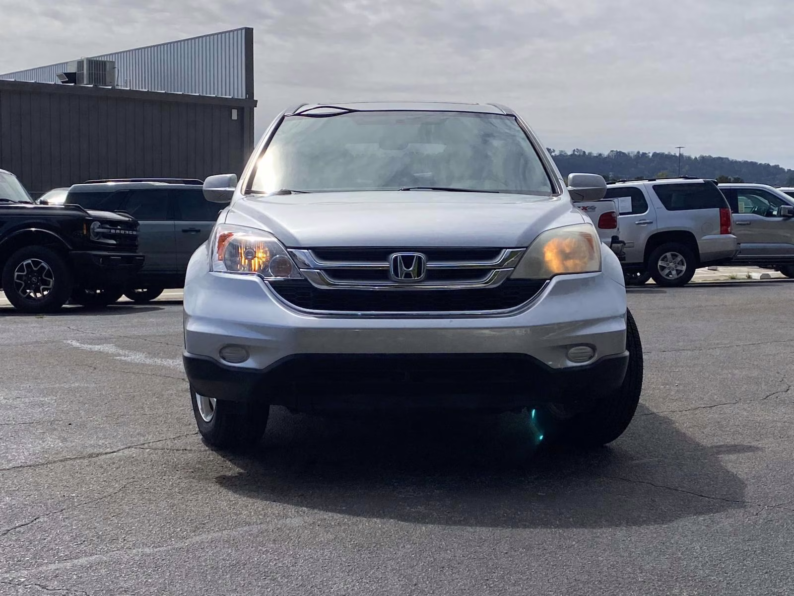 2010 Alabaster Silver Metallic Honda CR-V EX-L 4X4 SUV