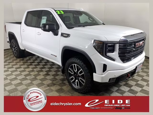 2023 Summit White GMC Sierra 1500 AT4 4X4 Truck