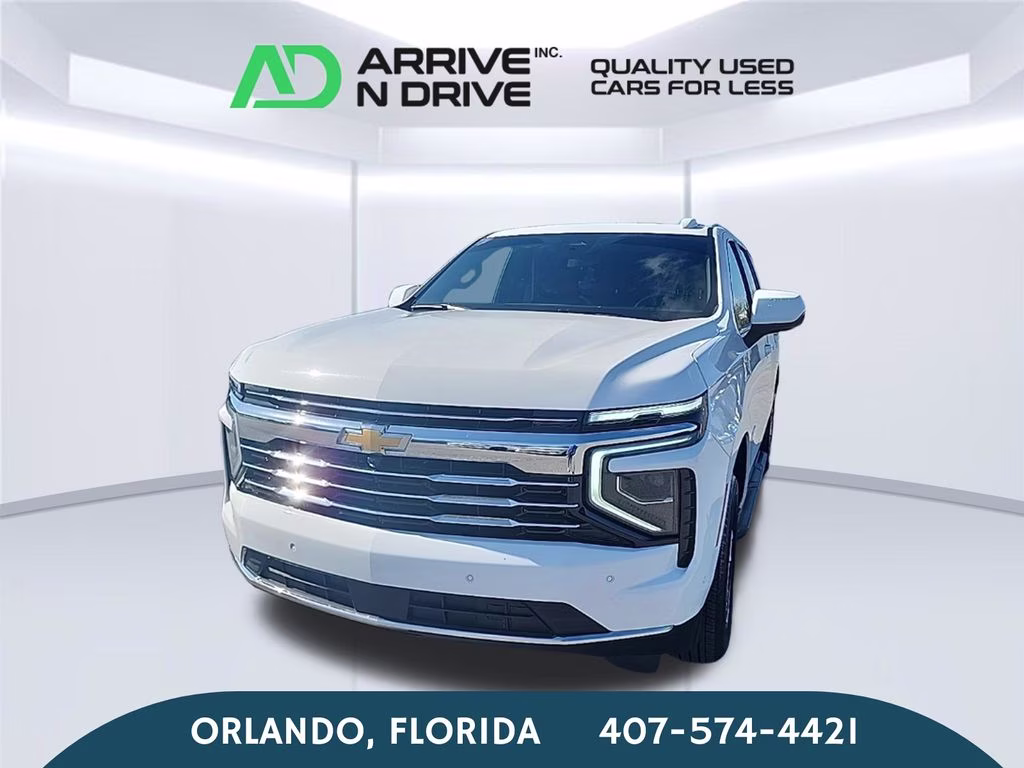 2025 Summit White Chevrolet Tahoe LT 4X4 SUV