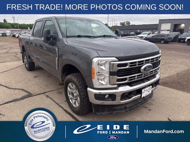 2023 Gray Ford Super Duty F-250 SRW XLT 4X4 Truck