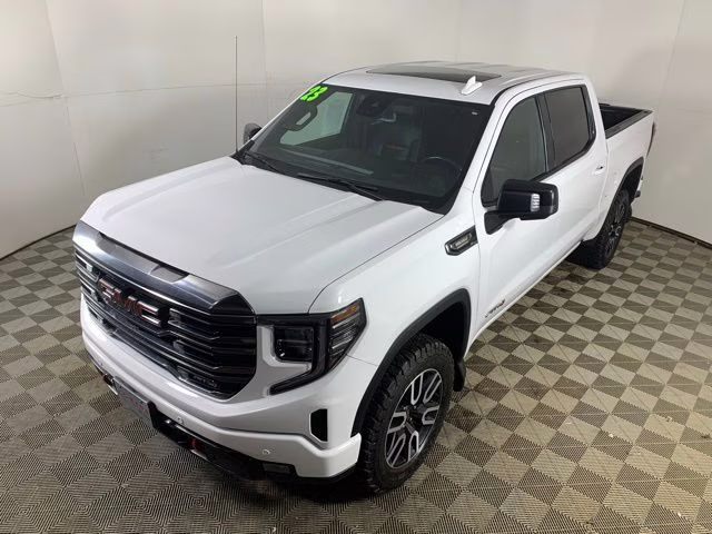 2023 Summit White GMC Sierra 1500 AT4 4X4 Truck