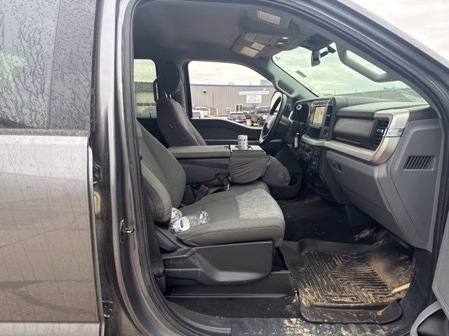 2023 Gray Ford Super Duty F-250 SRW XLT 4X4 Truck