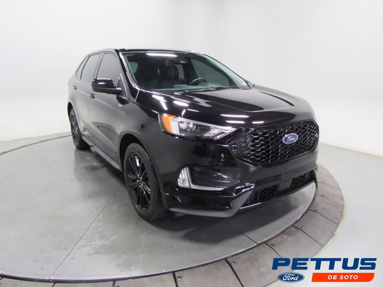 2024 Agate Black Metallic Ford Edge ST Line AWD SUV