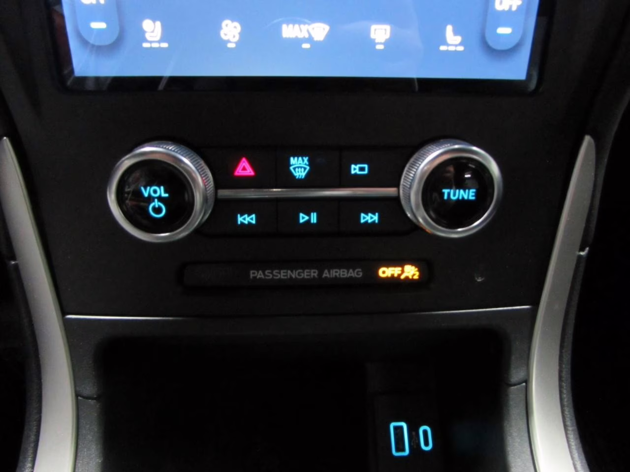 2024 Agate Black Metallic Ford Edge ST Line AWD SUV