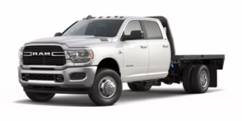 2022 white Ram 3500 Chassis Cab Tradesman 4X4 Truck
