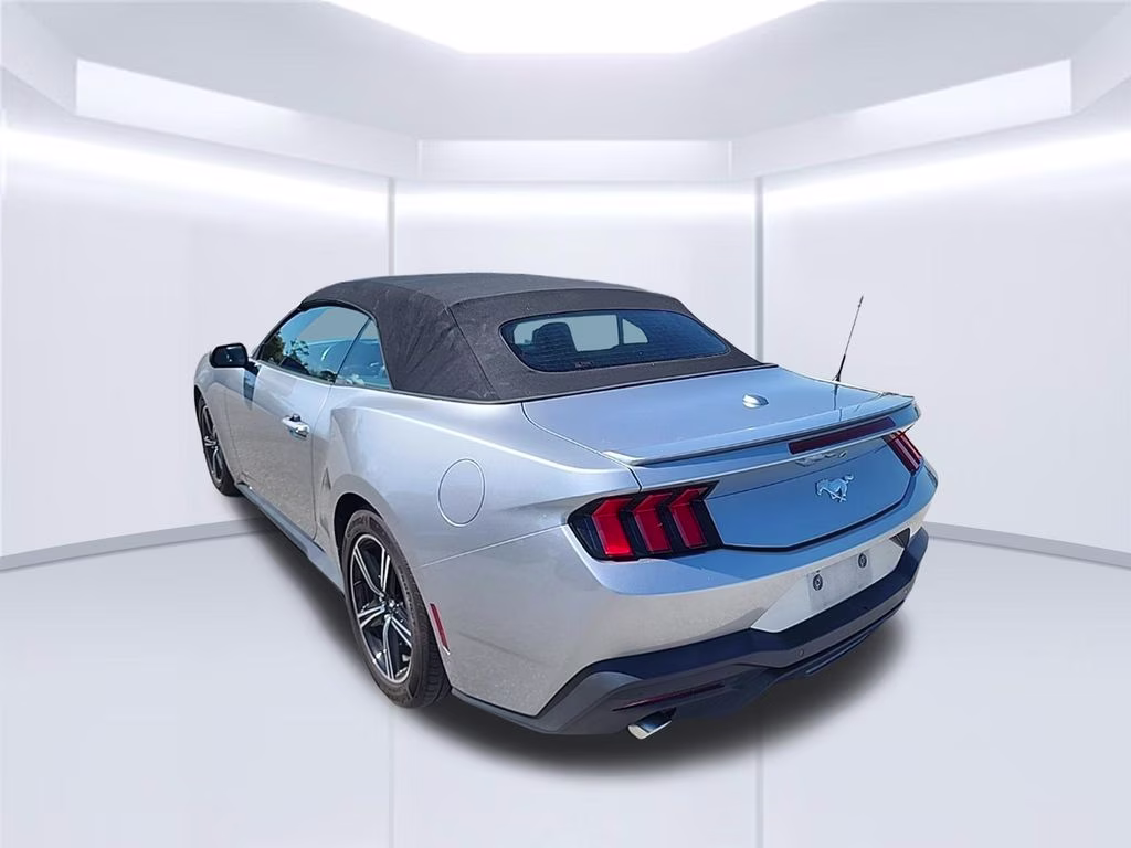 2024 Iconic Silver Metallic Ford Mustang EcoBoost RWD Convertible