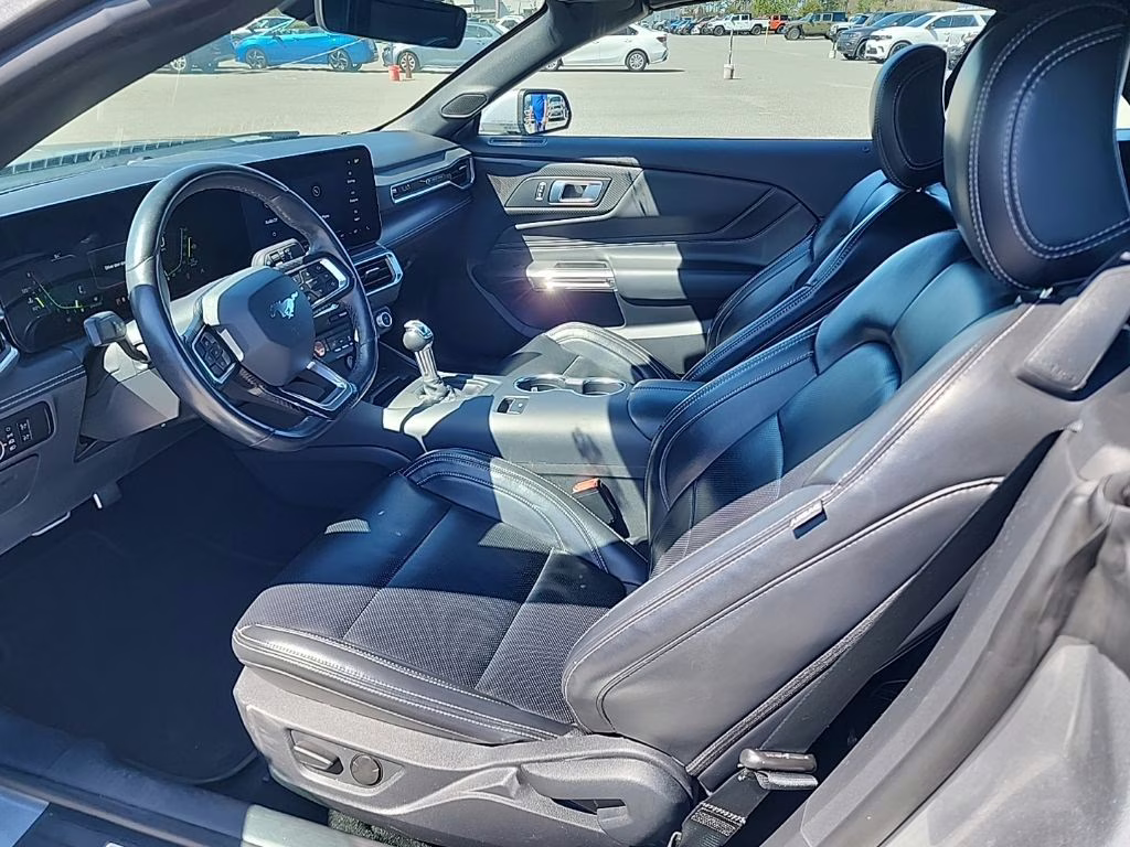 2024 Iconic Silver Metallic Ford Mustang EcoBoost RWD Convertible