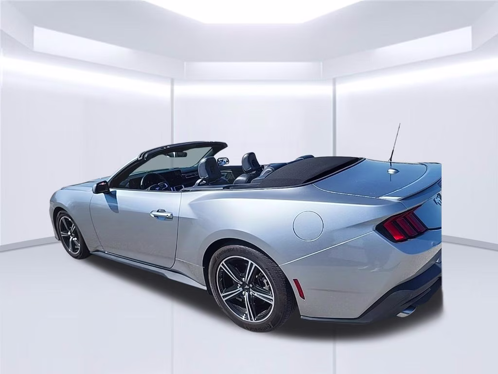 2024 Iconic Silver Metallic Ford Mustang EcoBoost RWD Convertible