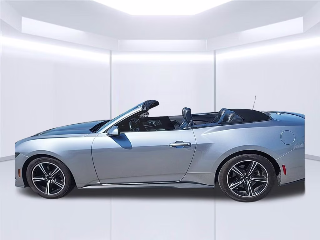 2024 Iconic Silver Metallic Ford Mustang EcoBoost RWD Convertible
