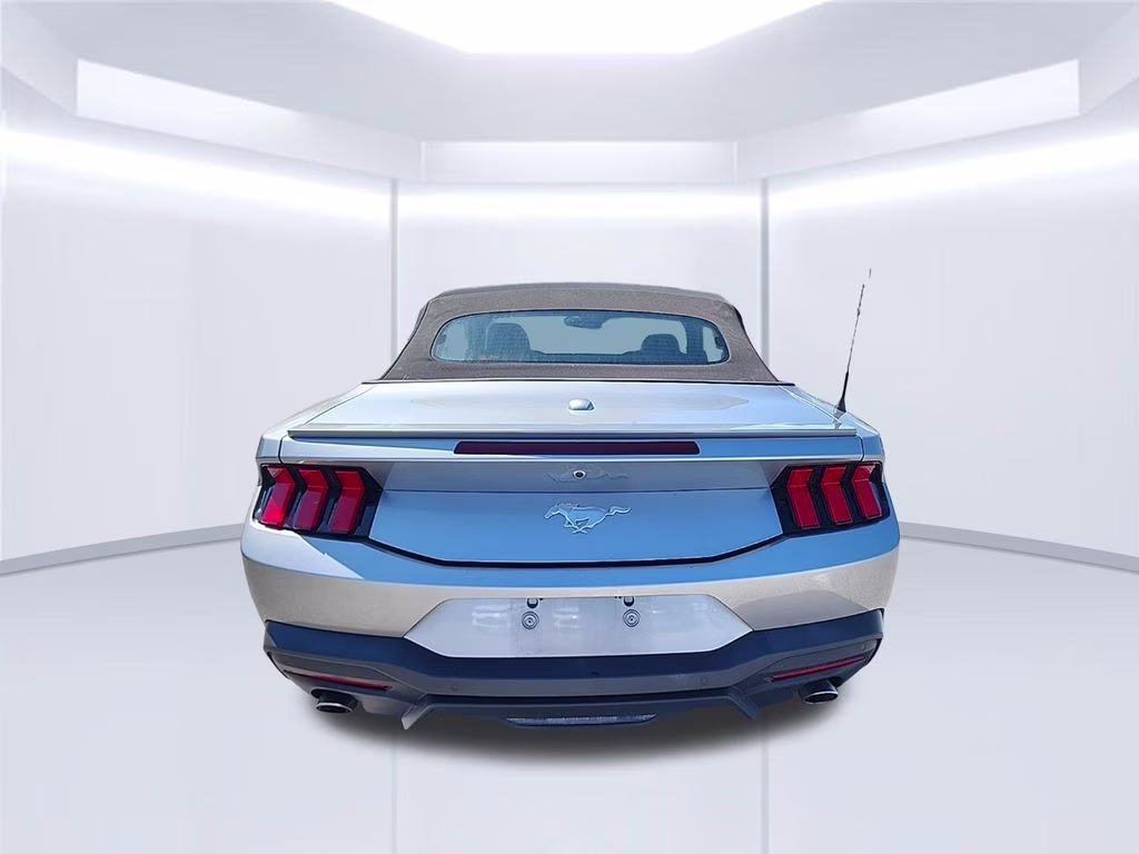 2024 Iconic Silver Metallic Ford Mustang EcoBoost RWD Convertible