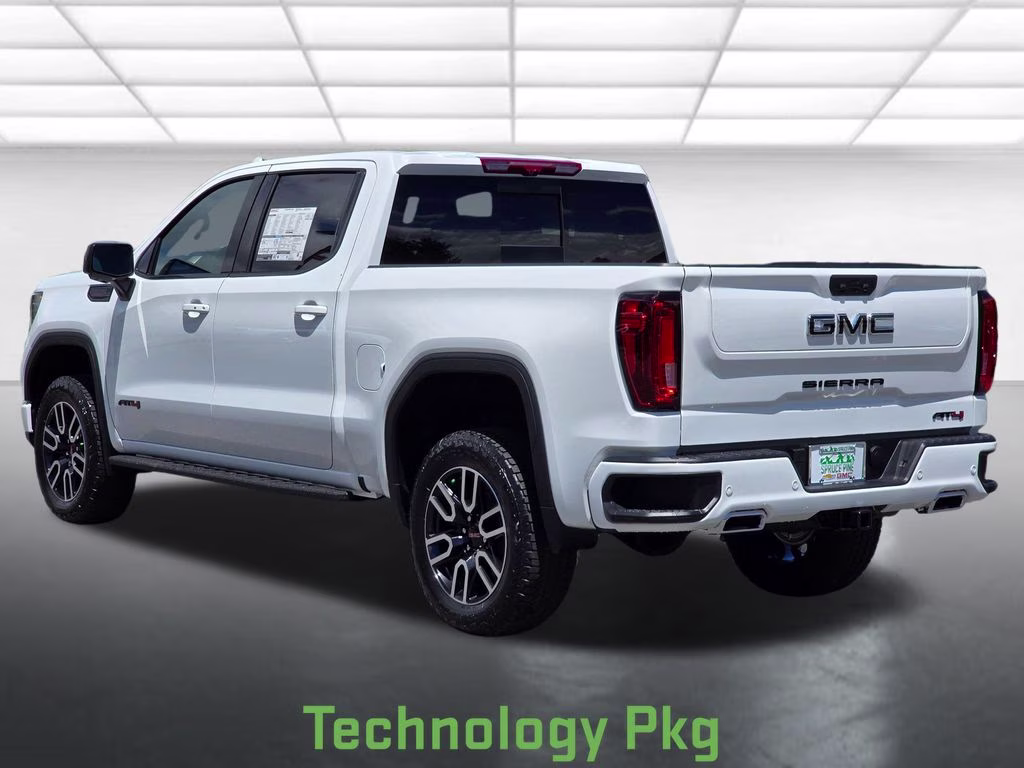 2026 Summit White GMC Sierra 1500 AT4 4X4 Truck