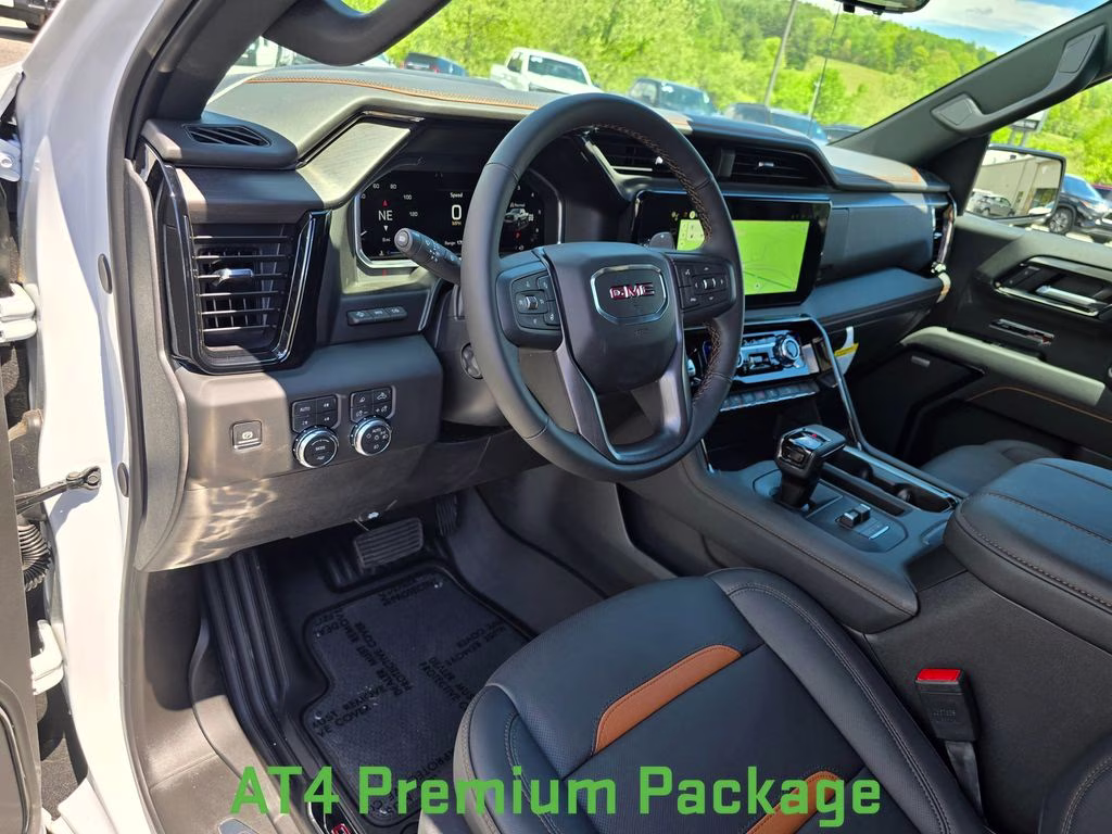 2026 Summit White GMC Sierra 1500 AT4 4X4 Truck