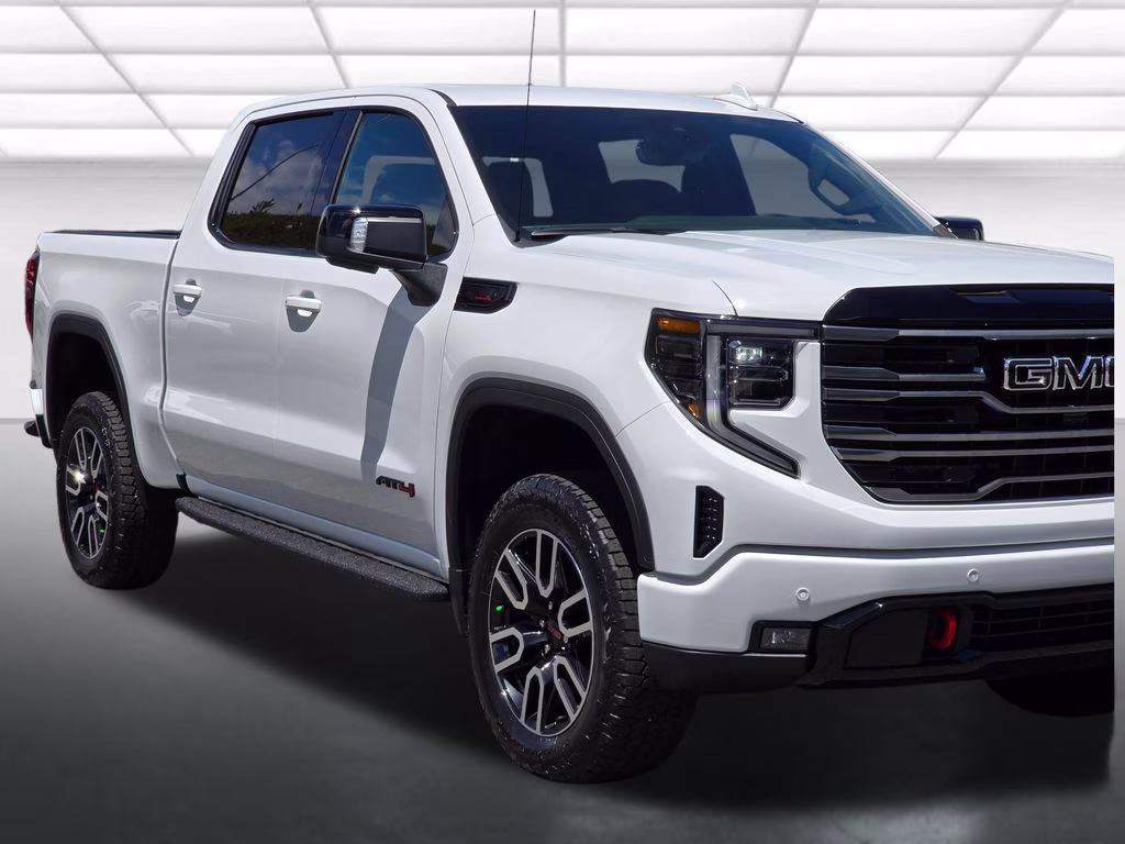 2026 Summit White GMC Sierra 1500 AT4 4X4 Truck