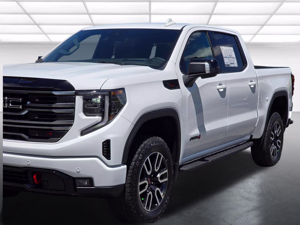 2026 Summit White GMC Sierra 1500 AT4 4X4 Truck