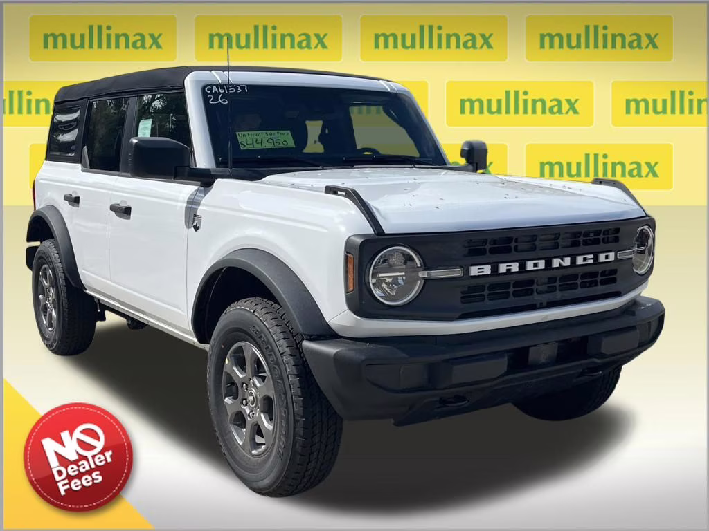 2026 Oxford White Ford Bronco Big Bend 4X4 SUV
