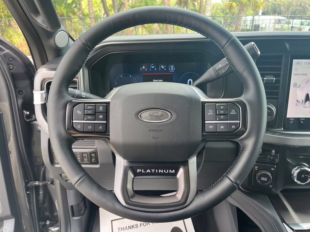 2026 Gray Metallic Ford Super Duty F-350 DRW Platinum 4X4 Truck