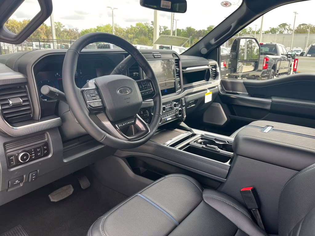 2026 Gray Metallic Ford Super Duty F-350 DRW Platinum 4X4 Truck