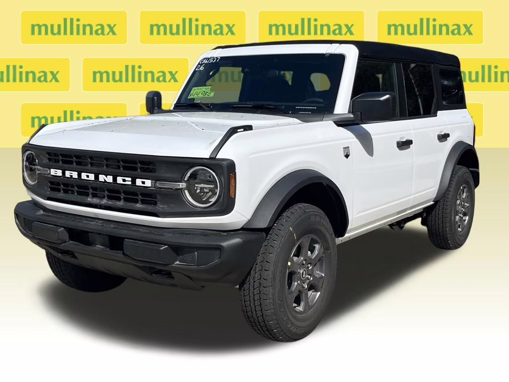 2026 Oxford White Ford Bronco Big Bend 4X4 SUV