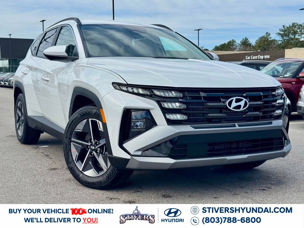 2026 White Pearl Hyundai Tucson SEL FWD SUV