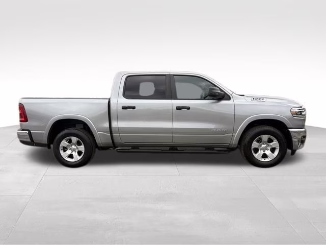 2025 Billet Silver Metallic Clearcoat Ram 1500 Big Horn/Lone Star 4X4 Truck
