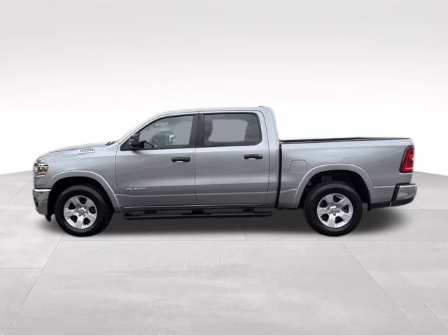 2025 Billet Silver Metallic Clearcoat Ram 1500 Big Horn/Lone Star 4X4 Truck
