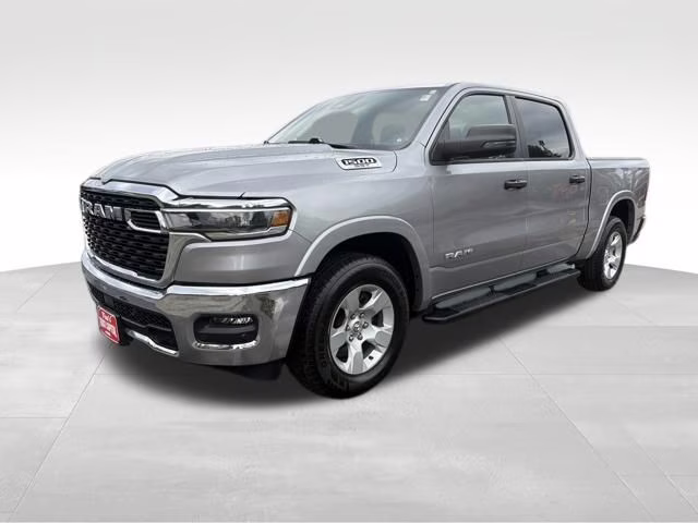 2025 Billet Silver Metallic Clearcoat Ram 1500 Big Horn/Lone Star 4X4 Truck