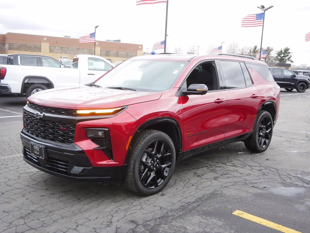 2024 Radiant Red Tintcoat Chevrolet Traverse RS AWD SUV