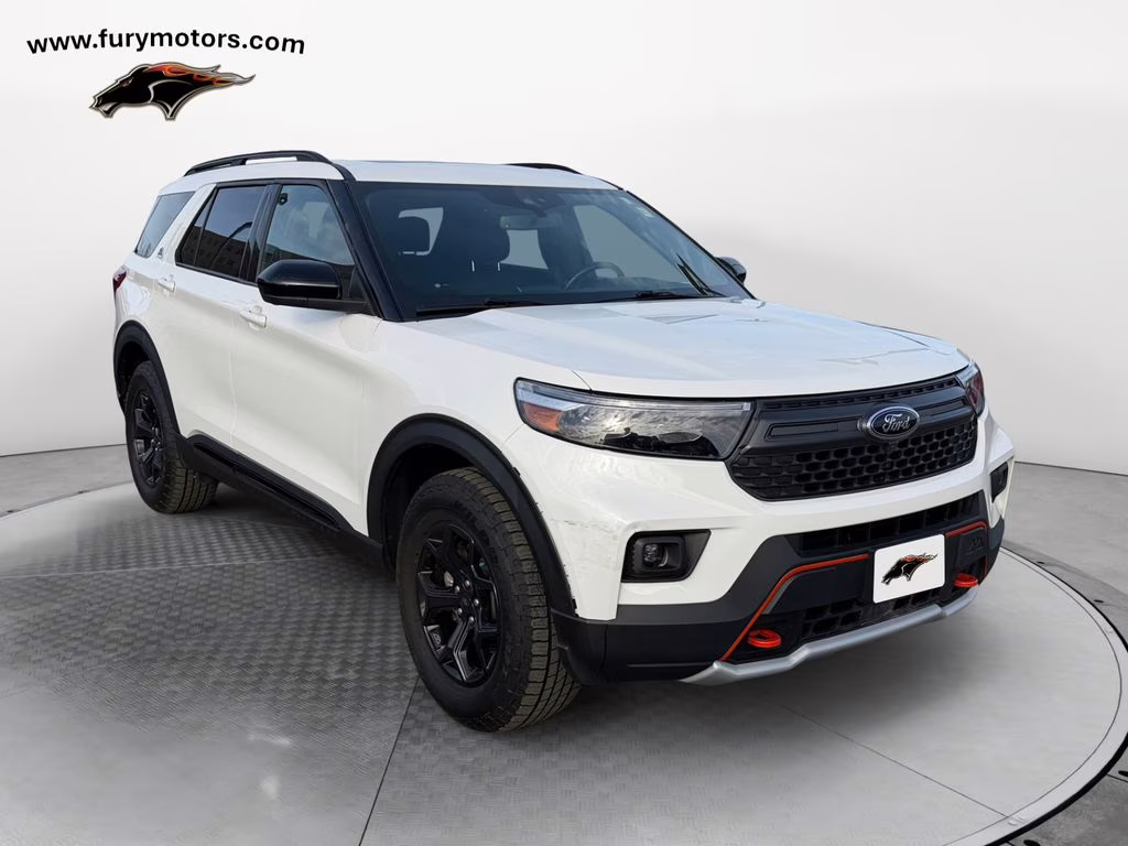 2022 White Metallic Ford Explorer Timberline 4X4 SUV