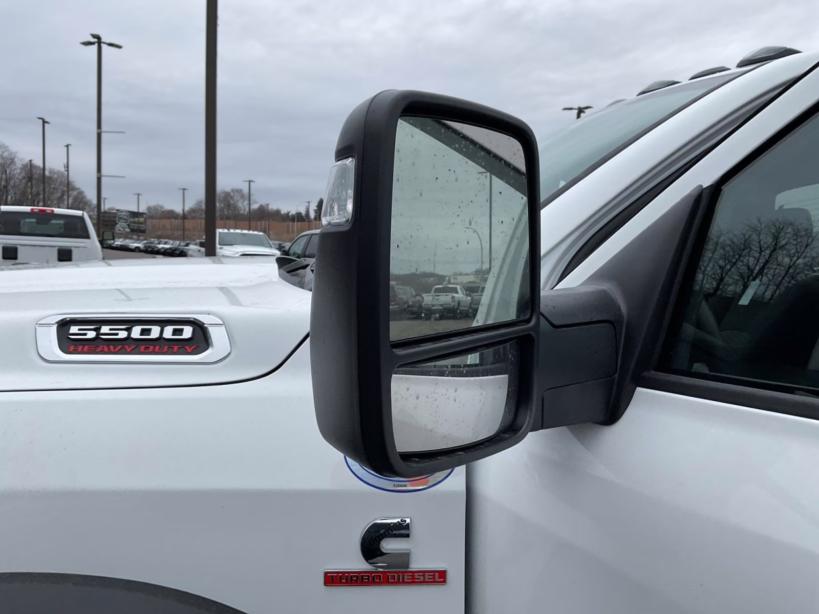 2026 Bright White Clearcoat Ram 5500HD Tradesman 4X4 Truck