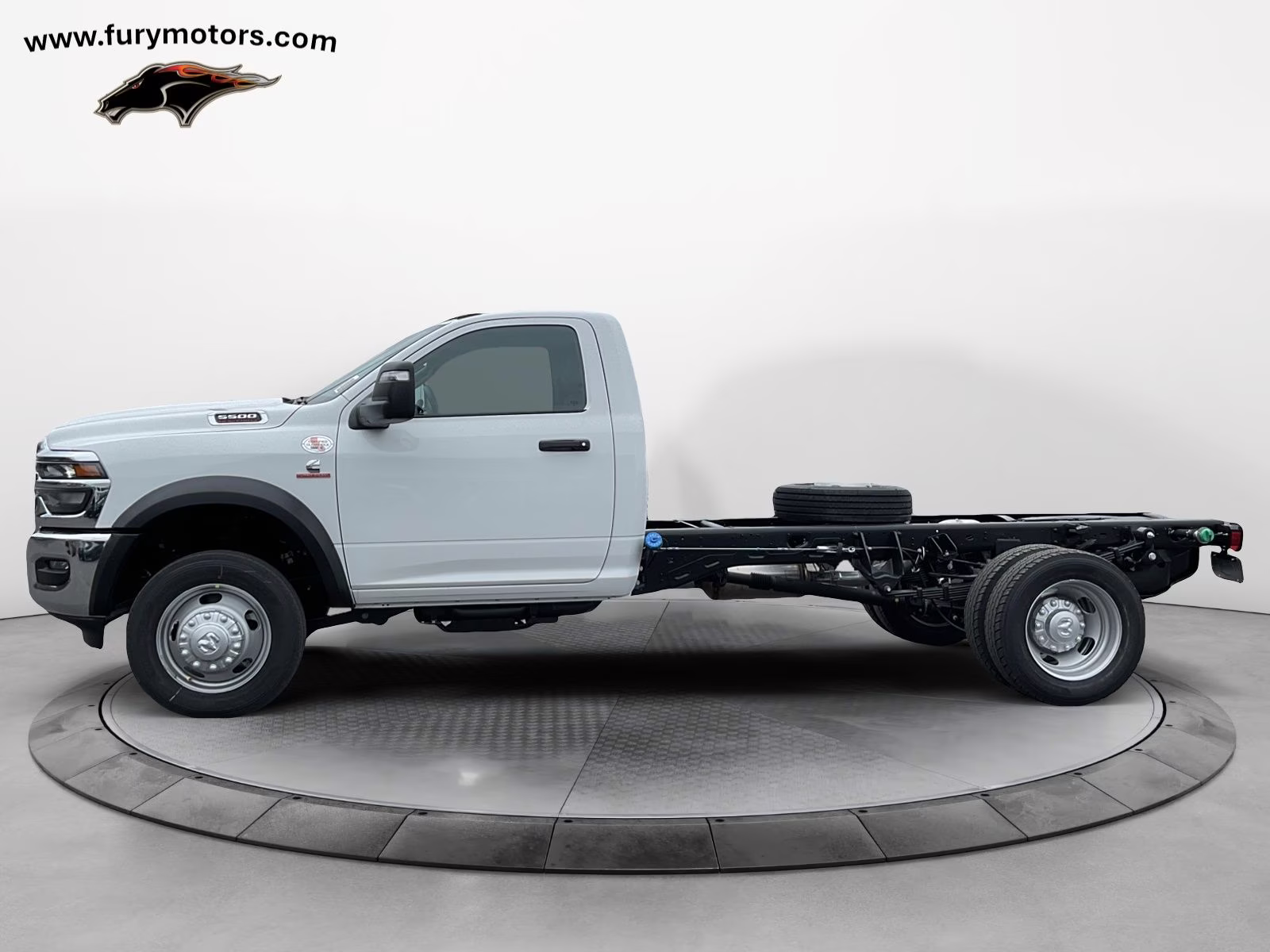 2026 Bright White Clearcoat Ram 5500HD Tradesman 4X4 Truck