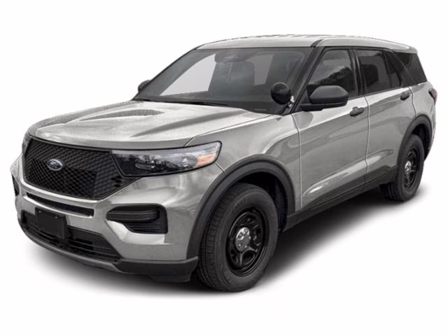 2026 Silver Grey Metallic Ford Utility Police Interceptor Base AWD SUV