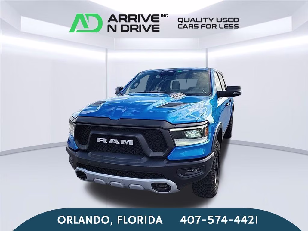 2024 Hydro Blue Pearlcoat Ram 1500 Rebel 4X4 Truck