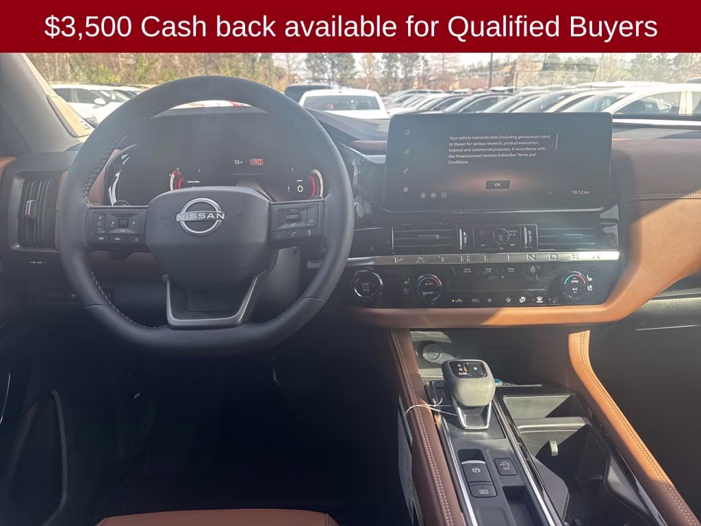 2026 Boulder Gray Pearl Nissan Pathfinder Platinum FWD SUV