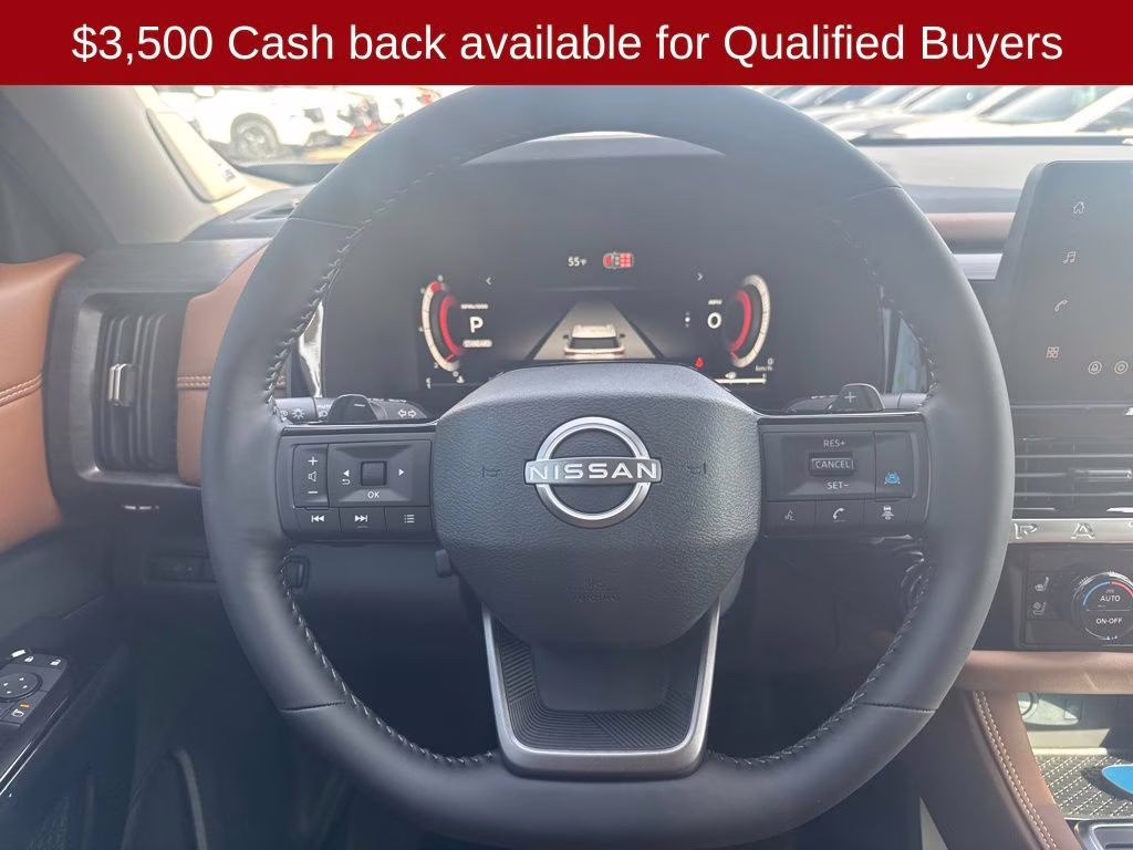 2026 Boulder Gray Pearl Nissan Pathfinder Platinum FWD SUV