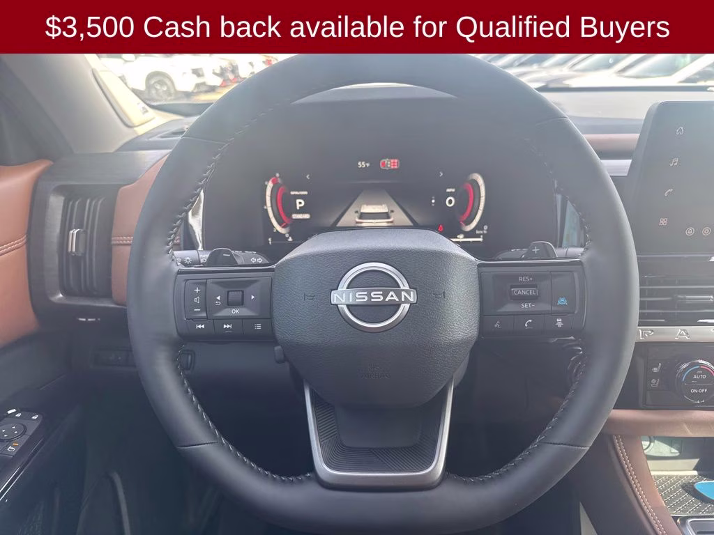 2026 Boulder Gray Pearl Nissan Pathfinder Platinum FWD SUV