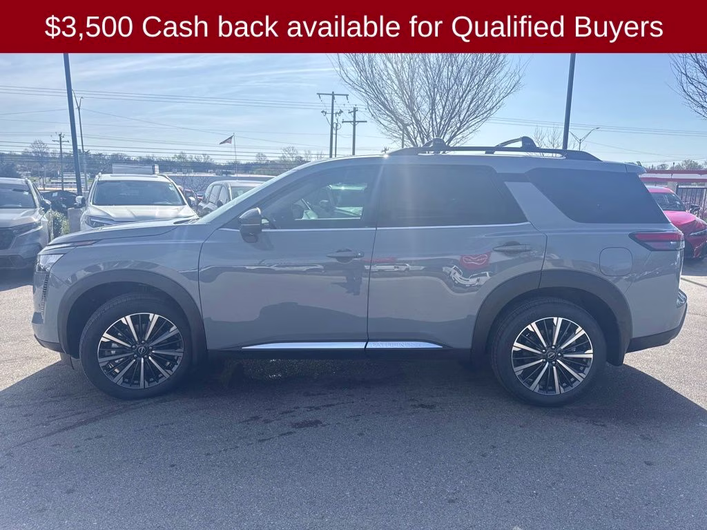 2026 Boulder Gray Pearl Nissan Pathfinder Platinum FWD SUV