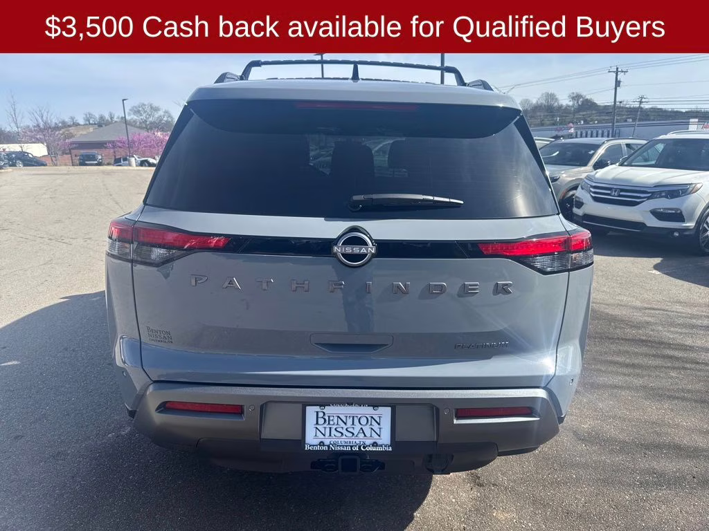 2026 Boulder Gray Pearl Nissan Pathfinder Platinum FWD SUV