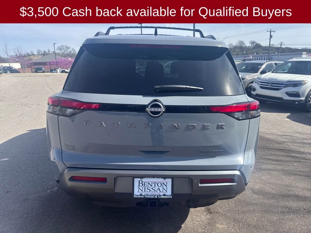 2026 Boulder Gray Pearl Nissan Pathfinder Platinum FWD SUV