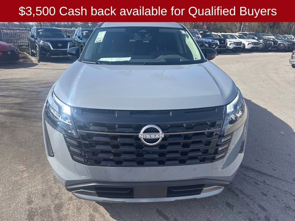 2026 Boulder Gray Pearl Nissan Pathfinder Platinum FWD SUV