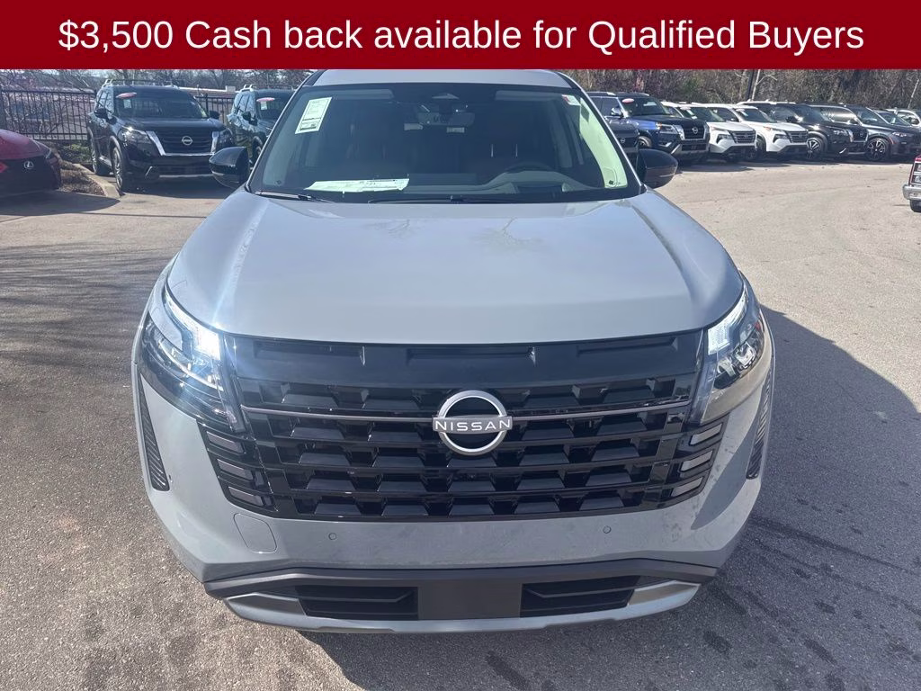 2026 Boulder Gray Pearl Nissan Pathfinder Platinum FWD SUV