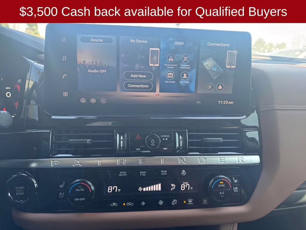 2026 Boulder Gray Pearl Nissan Pathfinder Platinum FWD SUV