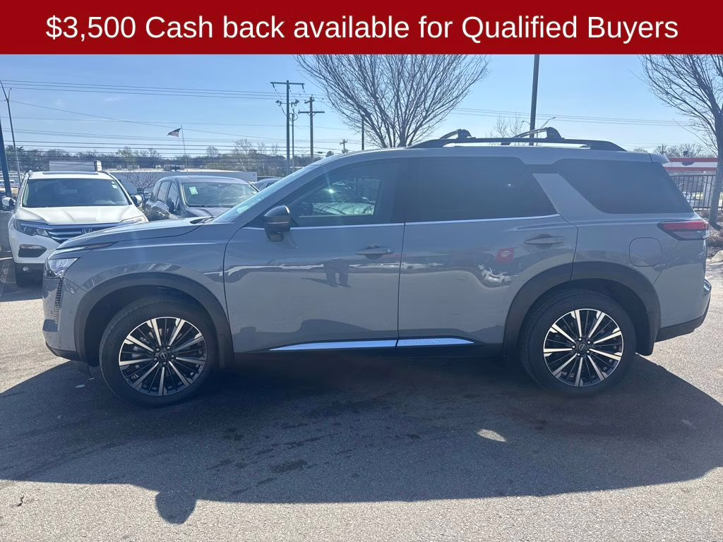 2026 Boulder Gray Pearl Nissan Pathfinder Platinum FWD SUV