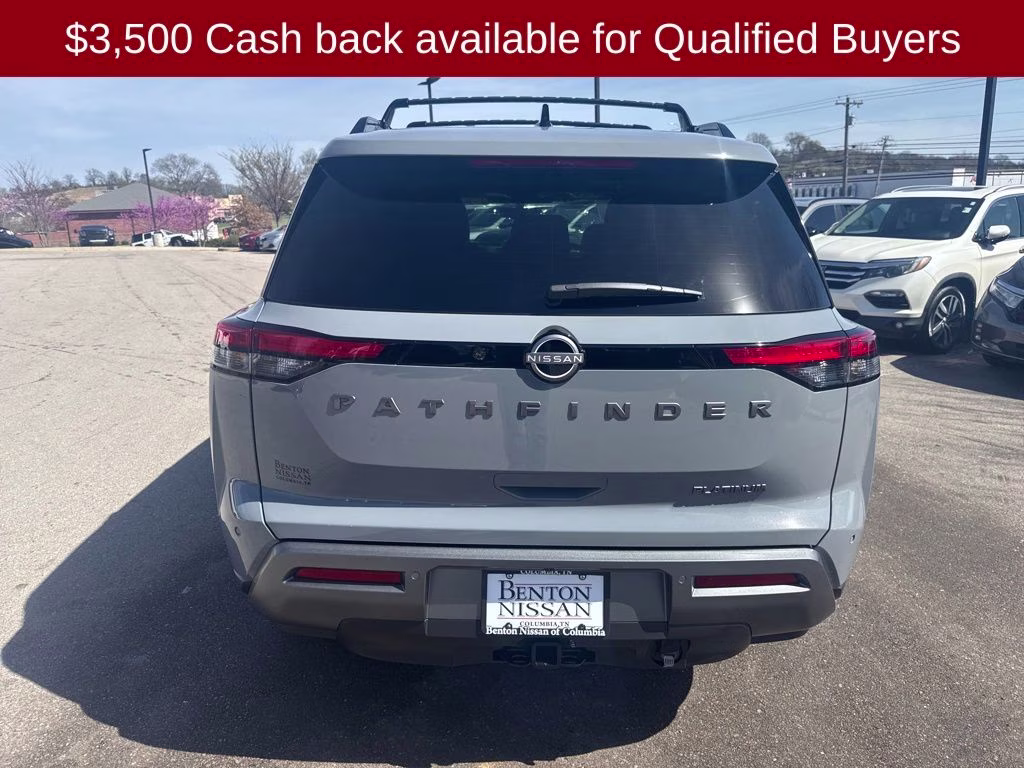 2026 Boulder Gray Pearl Nissan Pathfinder Platinum FWD SUV