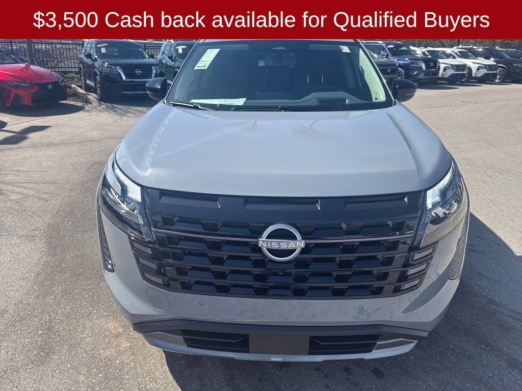 2026 Boulder Gray Pearl Nissan Pathfinder Platinum FWD SUV