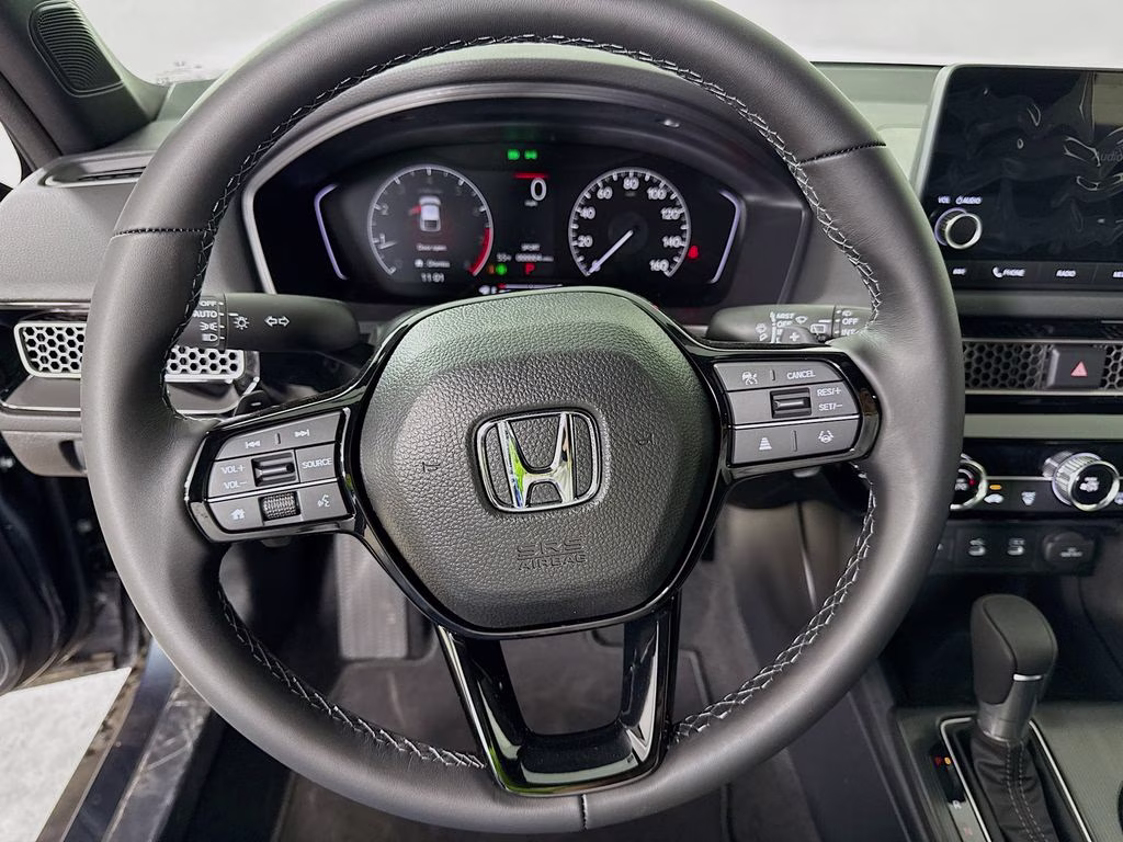2026 Meteorite Gray Metallic Honda Civic Sport FWD Hatchback